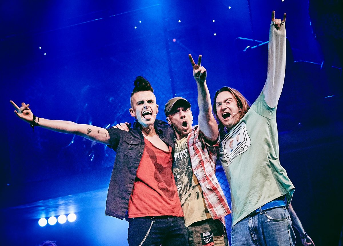 American Idiot clever stage show at Brum theatre The Malvern